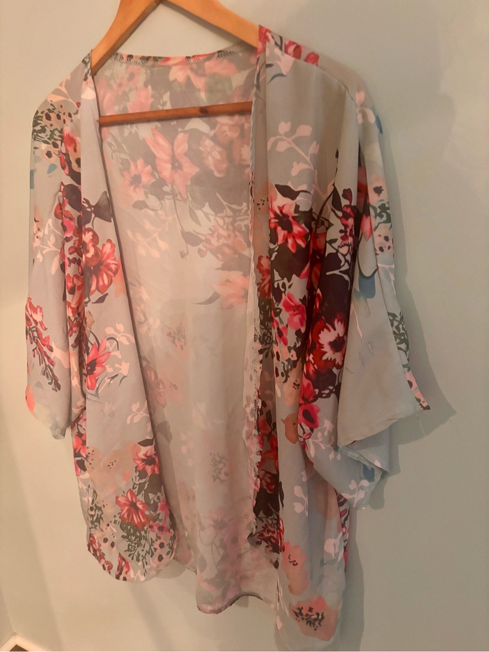 Floral Sheer Kimono